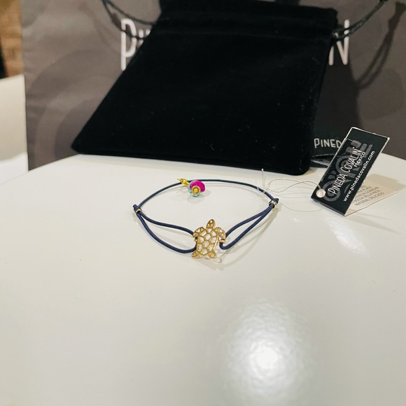 NWT PINEDA COVALIN SILK TURTLE BRACELET - Picture 2 of 4